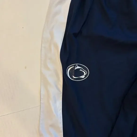 Nike Elite Penn State Breakaway Basketball Pants Mens Size XL Blue Nittany Lions